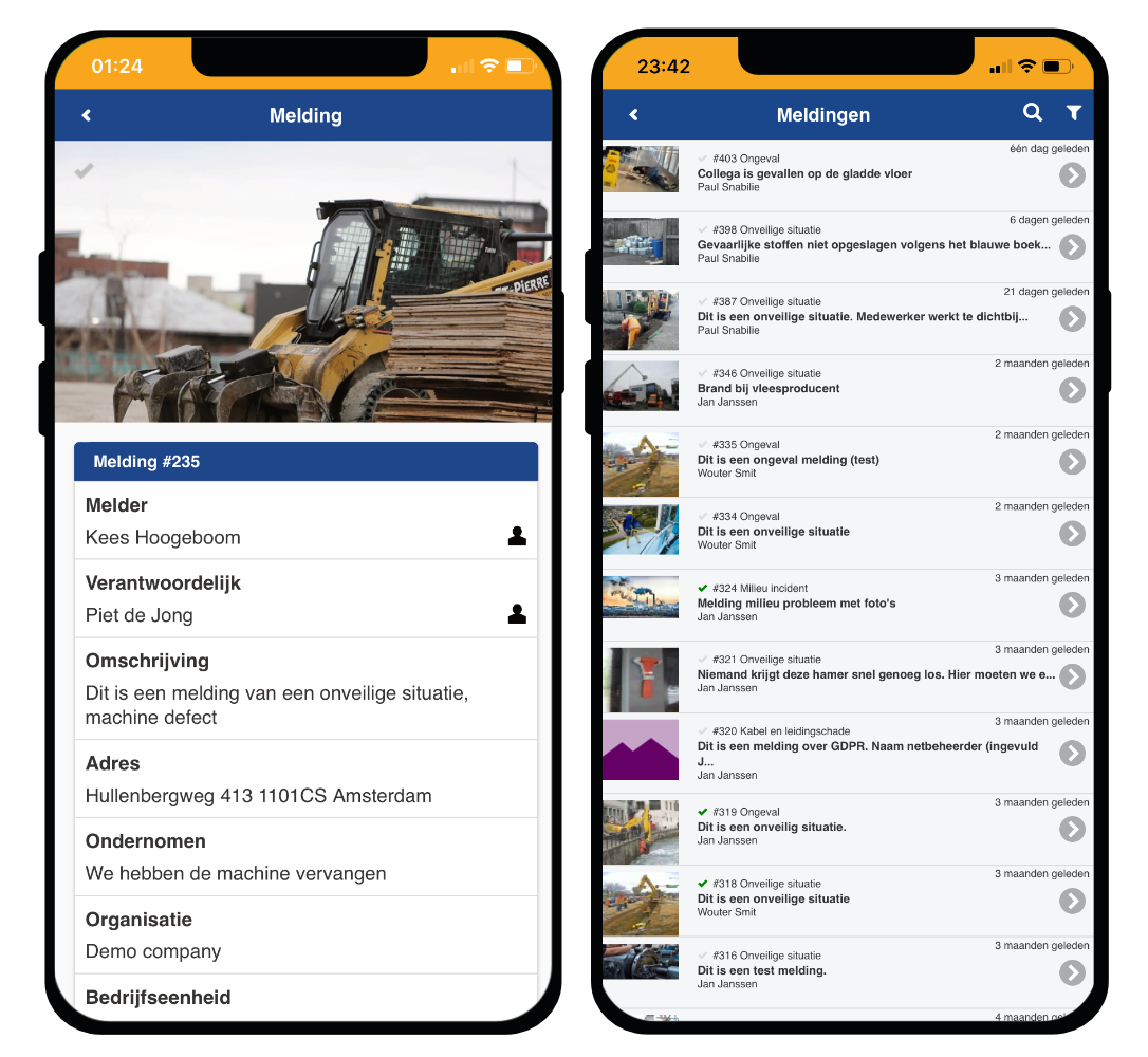 VeiligWerk standaard modules